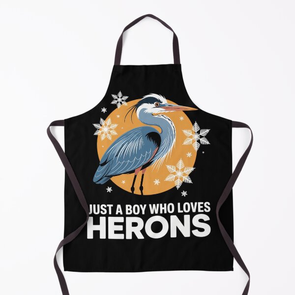 Item preview, Just a Boy who loves Herons Heron designed and sold by savrmiller.