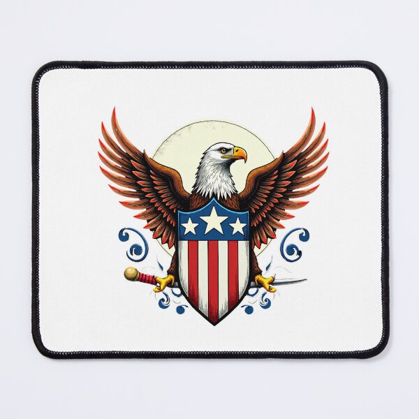 Item preview, American Flag With Eagle designed and sold by a2zbuyshop.