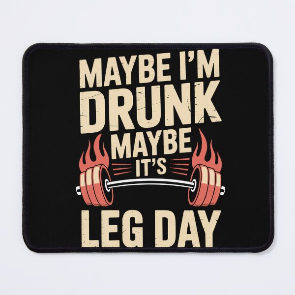 Item preview, Leg Day Funny Joke Gym Fitness Beer Drinking designed and sold by savrmiller.