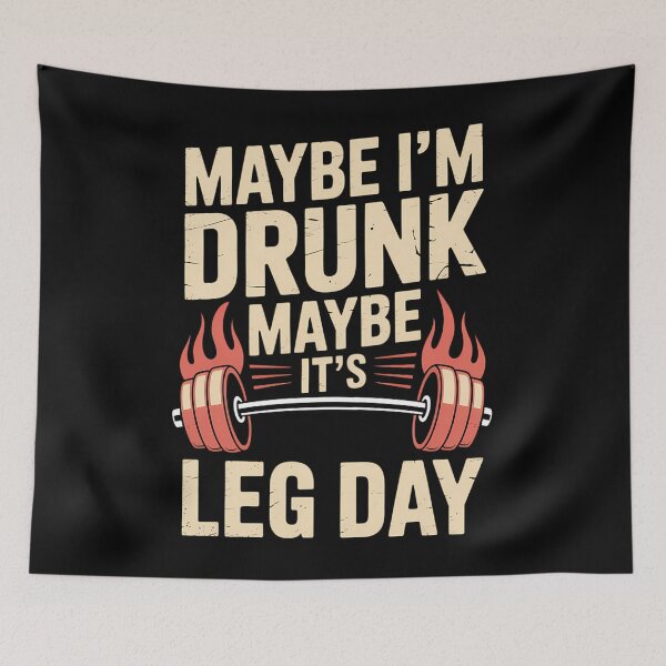 Item preview, Leg Day Funny Joke Gym Fitness Beer Drinking designed and sold by savrmiller.