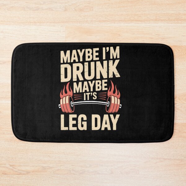 Item preview, Leg Day Funny Joke Gym Fitness Beer Drinking designed and sold by savrmiller.
