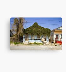New Orleans after Hurricane Katrina Canvas Print
