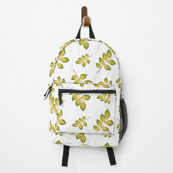 Item preview, Detailed pattern of green leaves on a white background showcasing vibrant nature elements throughout designed and sold by Ms. Iryna.