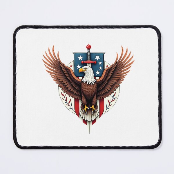 Item preview, American Flag With Eagle designed and sold by a2zbuyshop.