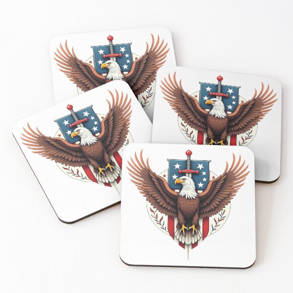 Item preview, American Flag With Eagle designed and sold by a2zbuyshop.