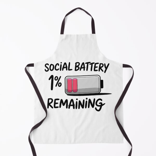 Item preview, Social Battery 1 Remaining designed and sold by savrmiller.