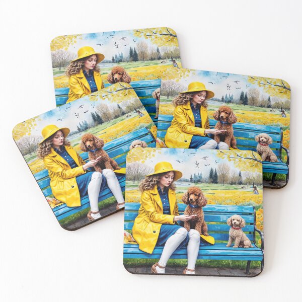 Item preview, Relaxation with Poodles designed and sold by M-Y-A-R-T-.
