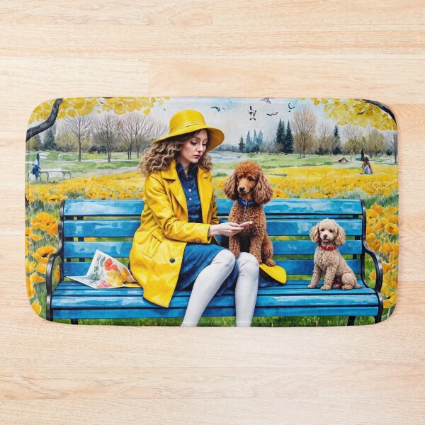 Item preview, Relaxation with Poodles designed and sold by M-Y-A-R-T-.