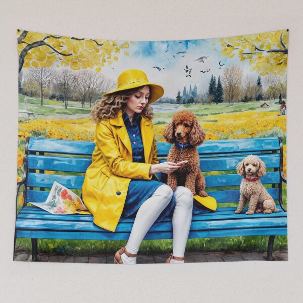 Item preview, Relaxation with Poodles designed and sold by M-Y-A-R-T-.