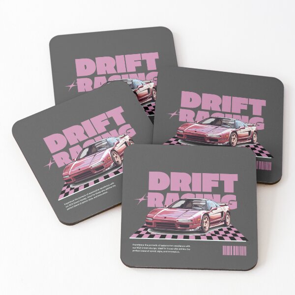 Item preview, Drift Racing – Pink Red Street Machine designed and sold by Dawid-Creator.