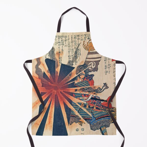 Item preview, Honjō Shigenaga parrying an exploding shell designed and sold by KapowStickers.