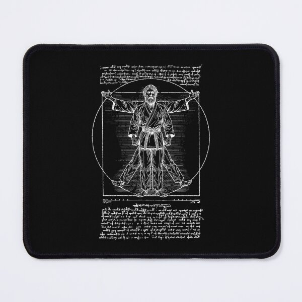 Item preview, Vitruvian Man Martial Arts Jiu Jitsu Karate Judo Budo Gi designed and sold by GrandeDuc.