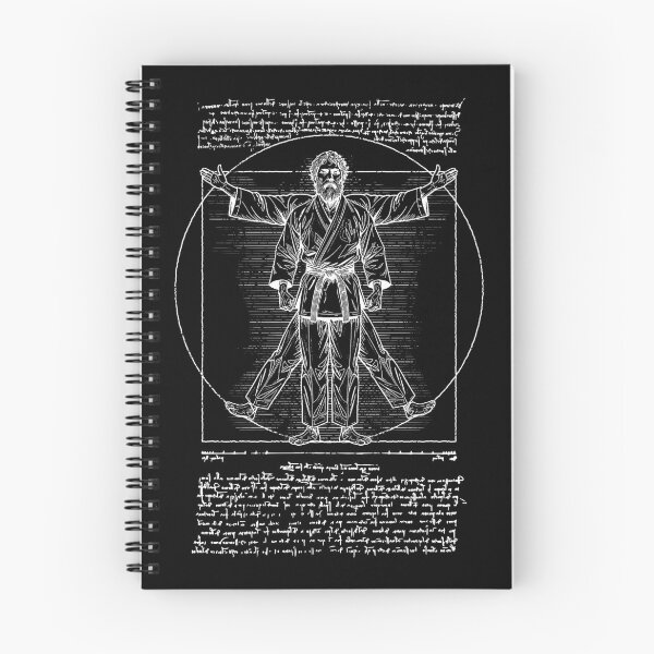 Item preview, Vitruvian Man Martial Arts Jiu Jitsu Karate Judo Budo Gi designed and sold by GrandeDuc.