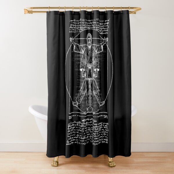 Item preview, Vitruvian Man Martial Arts Jiu Jitsu Karate Judo Budo Gi designed and sold by GrandeDuc.