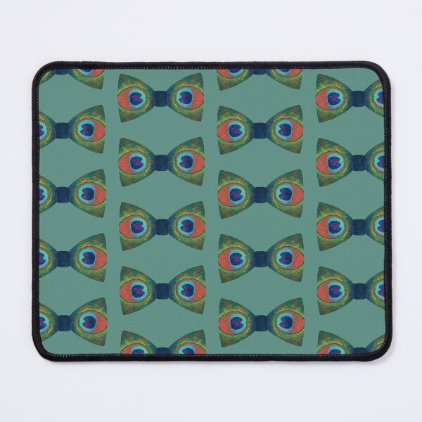 Item preview, Michael's Beautiful Green and Blue Peacock Bowtie designed and sold by Yulia Saraswati.