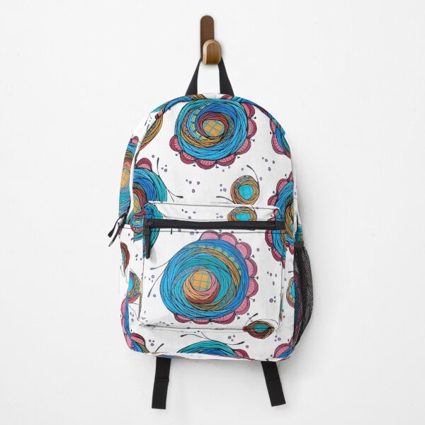 Item preview, Retro Funk Flora Blue designed and sold by Arli Design.