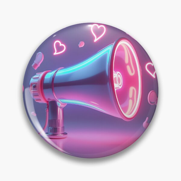 Item preview, Vibrant Digital Megaphone designed and sold by stableImaginarium.