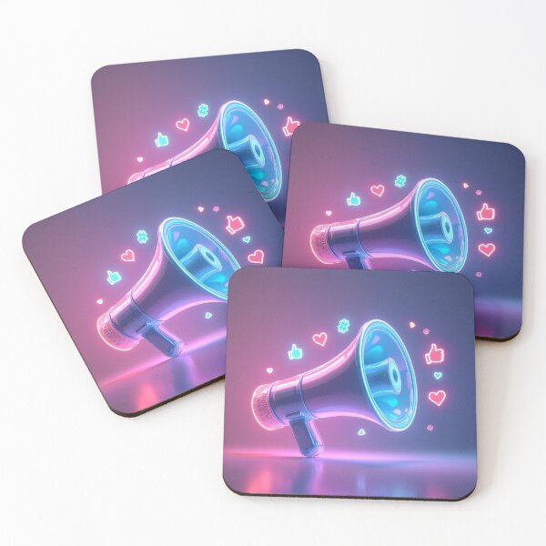 Item preview, Vibrant Digital Megaphone designed and sold by stableImaginarium.