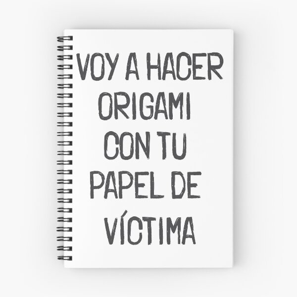 Item preview, Voy a hacer origami con tu papel de víctima designed and sold by Vector Wonders.