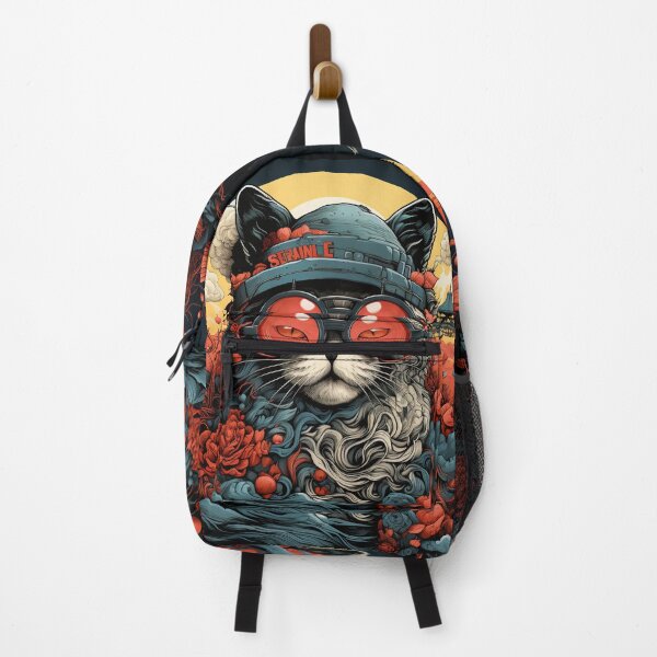 Item preview, Retro Space Cat – Sci-Fi Aesthetic & Psychedelic Vibes designed and sold by YuriiHL.