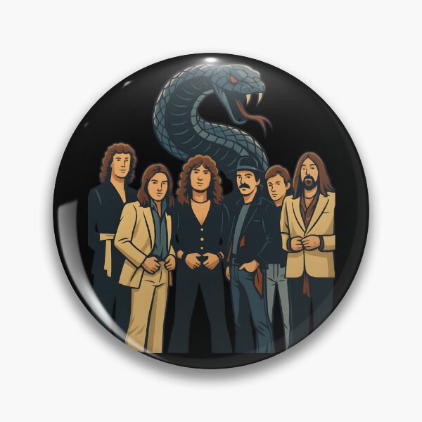 Item preview, Vintage Rock Band Illustration – Inspired by Whitesnake designed and sold by JayceTucker89.
