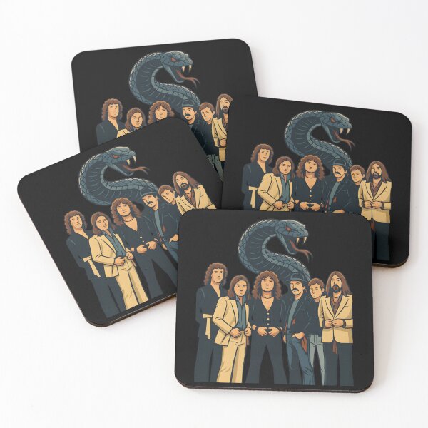 Item preview, Vintage Rock Band Illustration – Inspired by Whitesnake designed and sold by JayceTucker89.