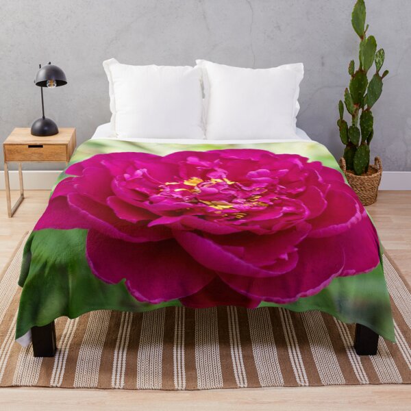 Item preview, Singular Peony Bloom in Rich Magenta designed and sold by Georgia Mizuleva.