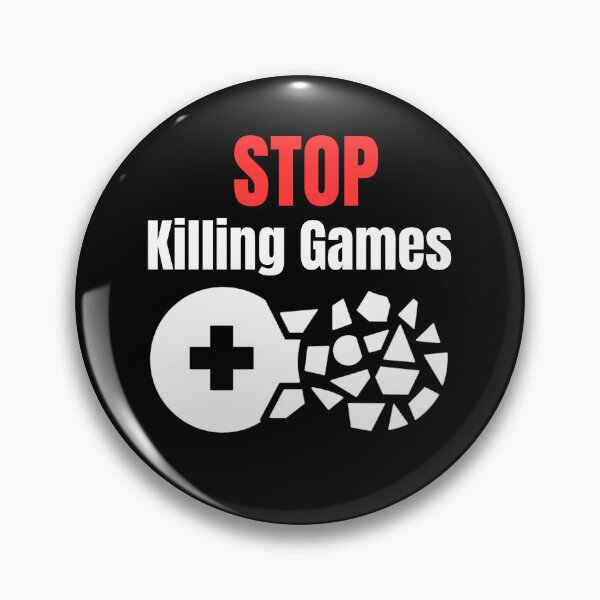 Item preview, Stop Killing Games Gamer Protest Save Video Game Culture Design designed and sold by Wakie-Wakie.