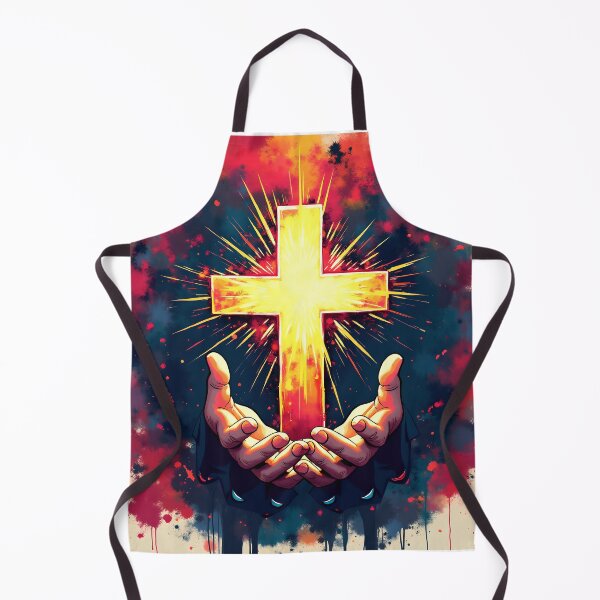 Item preview, Prayerful Light Cross designed and sold by stableImaginarium.