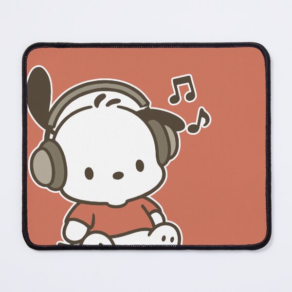 Item preview, Pochacco Listening to Music - FAN ART designed and sold by Lizscorpio.