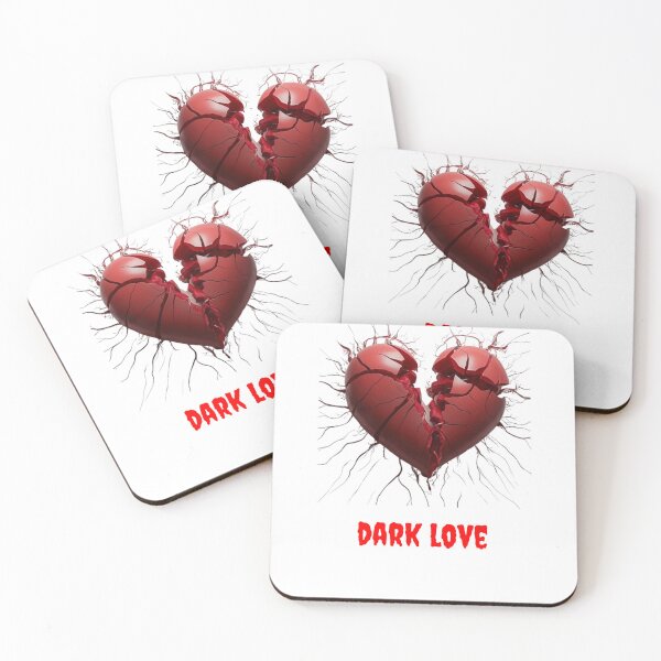 Item preview, dark love t-shirts designed and sold by BRSHOP648.