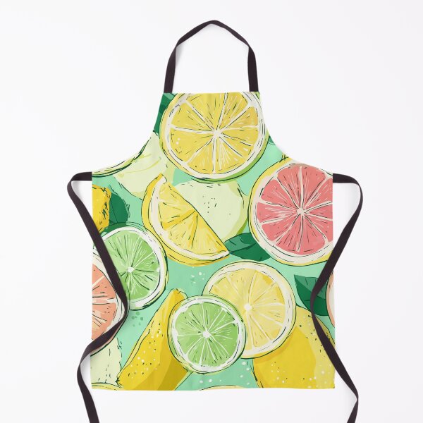 Item preview, Citrus Fruit Pattern — Lemon, Lime & Grapefruit Joy designed and sold by Moss and Moon Studio.