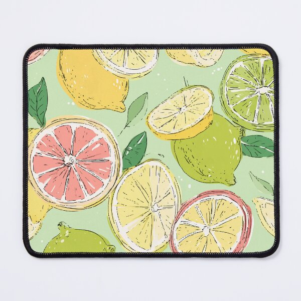Item preview, Citrus Fruit Pattern — Lemon, Lime & Grapefruit Joy designed and sold by Moss and Moon Studio.