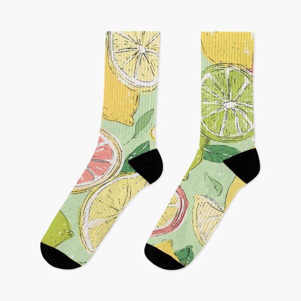 Item preview, Citrus Fruit Pattern — Lemon, Lime & Grapefruit Joy designed and sold by Moss and Moon Studio.