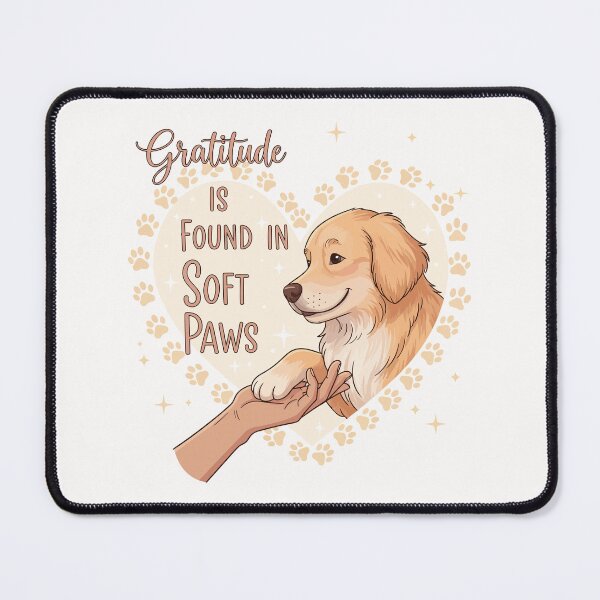 Item preview, Gratitude is Found in Soft Paws designed and sold by Amir Faysal.