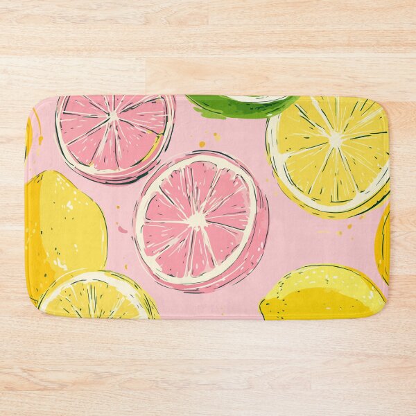 Item preview, Citrus Fruit Pattern — Lemon, Lime & Grapefruit Joy designed and sold by Moss and Moon Studio.