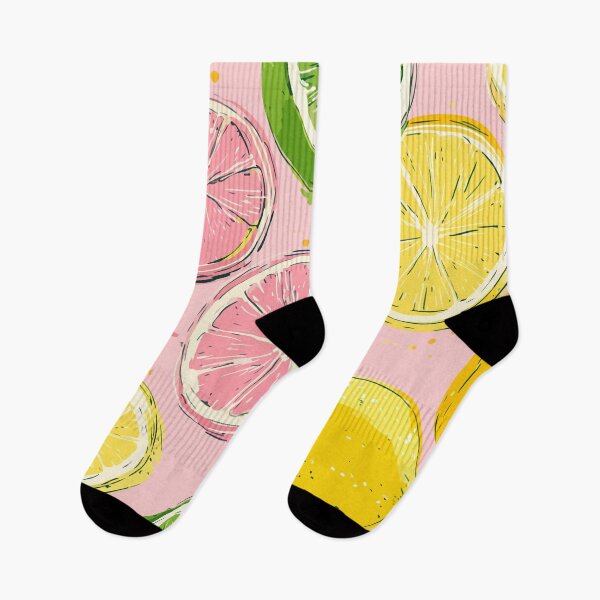 Item preview, Citrus Fruit Pattern — Lemon, Lime & Grapefruit Joy designed and sold by Moss and Moon Studio.