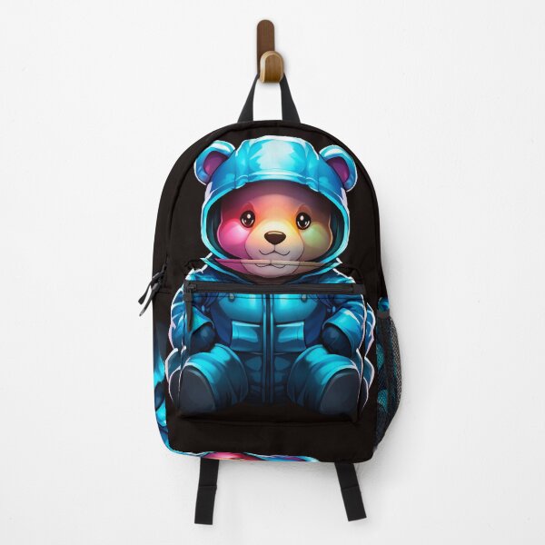 Item preview, Cute Teddy Bear in Blue Hoodie – Fluffy and Adorable designed and sold by YuriiHL.
