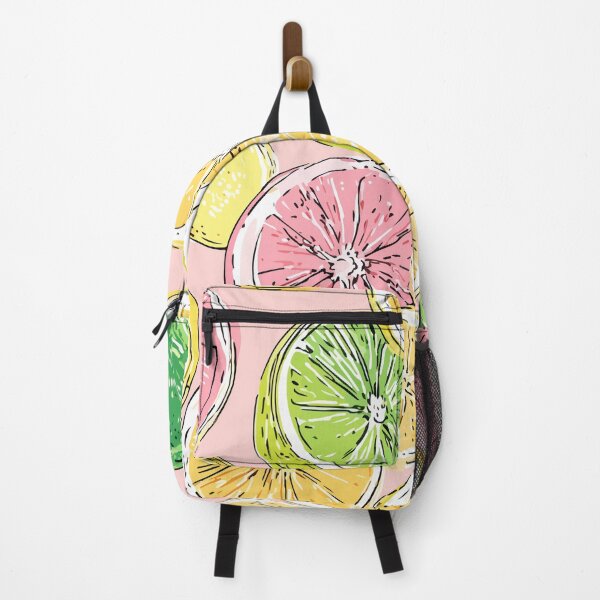 Item preview, Title: Citrus Fruit Pattern — Lemon, Lime & Grapefruit Joy designed and sold by Moss and Moon Studio.