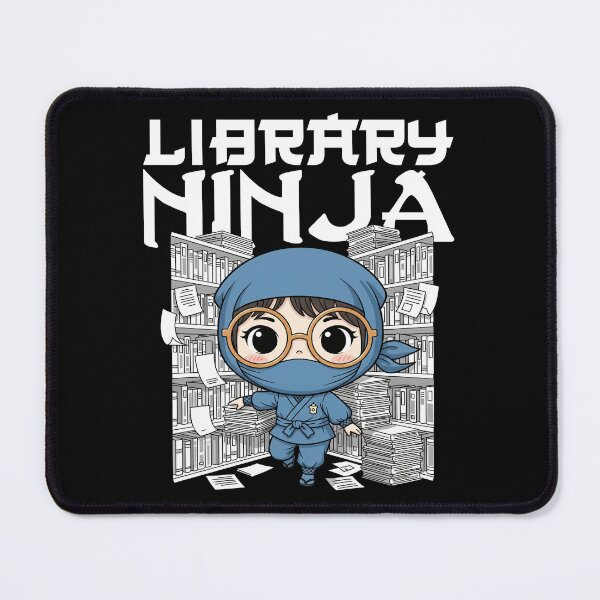 Item preview, LIBRARY NINJA - LIBRARIAN GIFT designed and sold by KEF Custom.