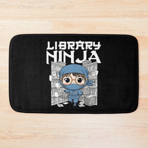 Item preview, LIBRARY NINJA - LIBRARIAN GIFT designed and sold by KEF Custom.