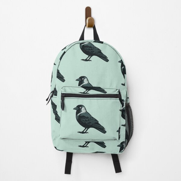 Item preview, Western jackdaw illustration designed and sold by Bwiselizzy.