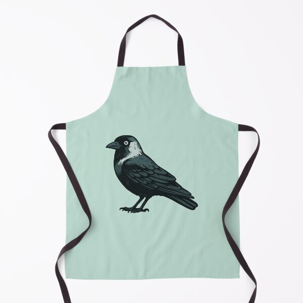 Item preview, Western jackdaw illustration designed and sold by Bwiselizzy.