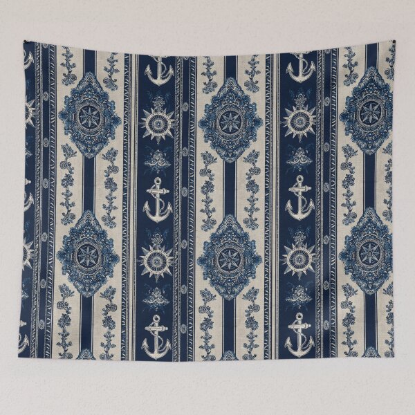 Item preview, Vintage Nautical Seamless Pattern with Anchors and Compass. designed and sold by RGShirtWorks.