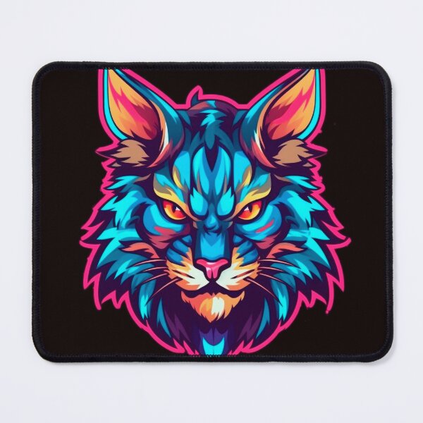Item preview, Lynx of Secrets – Vibrant Forest Watcher designed and sold by YuriiHL.