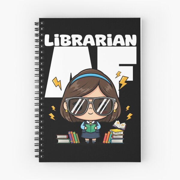 Item preview, LIBRARIAN AF - LIBRARIAN GIFT designed and sold by KEF Custom.