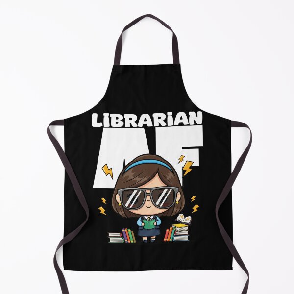 Item preview, LIBRARIAN AF - LIBRARIAN GIFT designed and sold by KEF Custom.