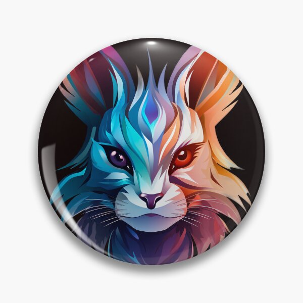 Item preview, Vivid Rabbit Spirit – Quick-Witted & Swift Mascot designed and sold by YuriiHL.