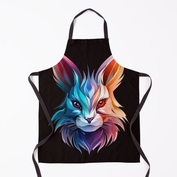 Item preview, Vivid Rabbit Spirit – Quick-Witted & Swift Mascot designed and sold by YuriiHL.