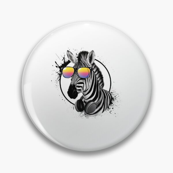 Item preview, Modern Trendy Funny Cool Zebra with Sunglasses designed and sold by SOUFIANE1991.